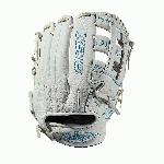 11.75 infield glove Dual post web Memory foam wrist lining White and Aqua blue Female-specific patterns Needing minimal break-in and designed with memory foam wrist lining and patterns specific to female athletes, this 11.75 Xeno infield model features a Dual Post Web construction in a white and aqua blue design. When top-of-the-line leather meets a soft lining, a game-ready glove like no other is born. The Xeno is the perfect combination of style and feel for the young Fastpitch player. - 11.75 inch female specific model - Dual Post web - Top-of-the-line leather - Easy break-in - Memory foam wrist lining