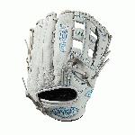 12.5 pitcher's glove Dual post web Memory foam wrist lining White and Aqua blue Female-specific patterns Needing minimal break-in and designed with memory foam wrist lining and patterns specific to female athletes, this 11.75 Xeno infield model features a Dual Post Web construction in a white and aqua blue design. When top-of-the-line leather meets a soft lining, a game-ready glove like no other is born. The Xeno is the perfect combination of style and feel for the young Fastpitch player. - 11.75 inch female specific model - Dual Post web - Top-of-the-line leather - Easy break-in - Memory foam wrist lining