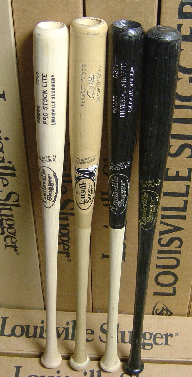 louisville-slugger-cull-4-pack-wood-baseball-bats-33-inch CULL.33.92415 Louisville  Culls cosmetic blem wood baseball bats.     