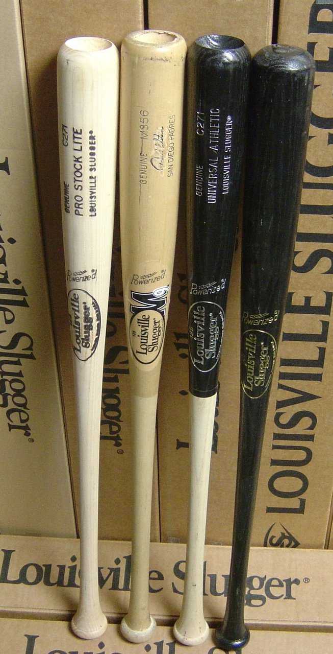 Culls cosmetic blem wood baseball bats.