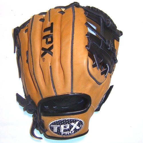 Louisville Slugger 11.25 Baseball glove made in Mexico. Super stiff leather that will take a lot of breaking in.