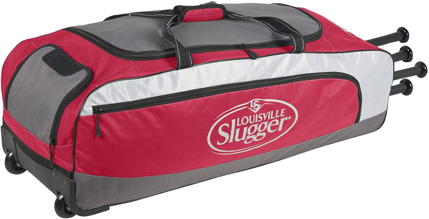 louisville-slugger-eb-series-5-rig-baseball-bag-scarlet EB5WHEELBAG-REDBLACK Louisville            