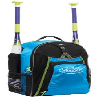 Engineered shape for comfortable female fit Contoured shoulder straps fit athletic body Comfort padding on back and shoulder straps Neoprene bat sleeves holds 2 bats Removable personalization panel Abundant storage pockets Fits helmet with facemask Durable J-Style fence hook Dimensions 13 W x 8 D x 20 H EBXNSP6