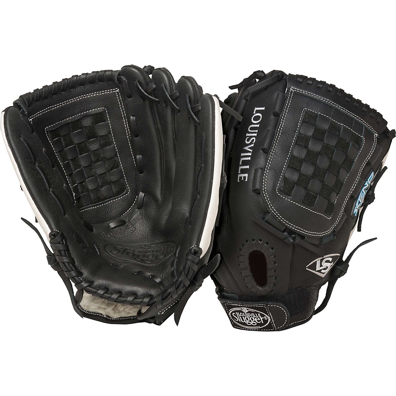 louisville-slugger-fgxn14-bk127-xeno-black-12-75-fastpitch-softball-glove-right-handed-throw FPXN14-BK127-Right Handed Throw Louisville 044277007928 The Louisville Slugger Xeno Fastpitch series softball glove takes best-in-class premium