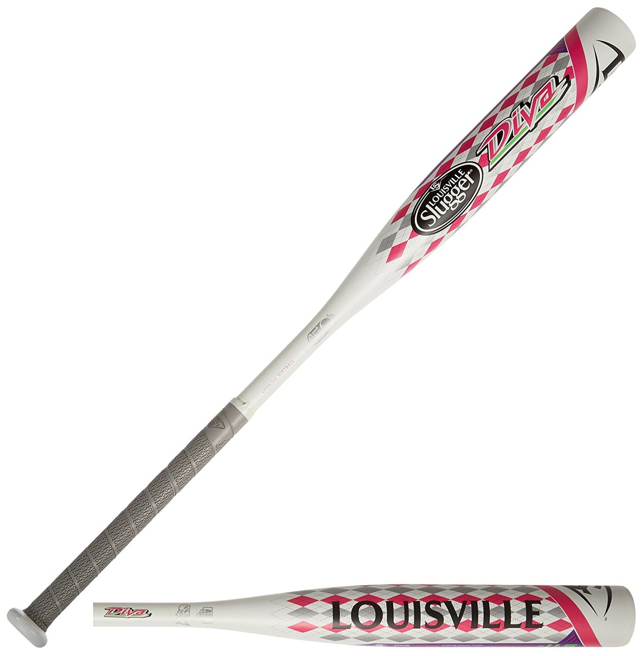 The Diva's alloy construction and 2 1/4 barrel give it a sturdy construction and more power at the plate with every swing. The Diva is inspired by the same technologies that fuel some of the best bats in Fast pitch.