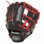 Louisville Slugger HD9 11.25 inch Baseball Glove (Scarlet, Right Hand Throw) : The HD9 Series is built with revolutionary hybrid leathermeshkanga weave construction for the lightweight performance and durability demanded by high-level players.  Offered in many colors, the HD9 series helps each player stand out on the field.