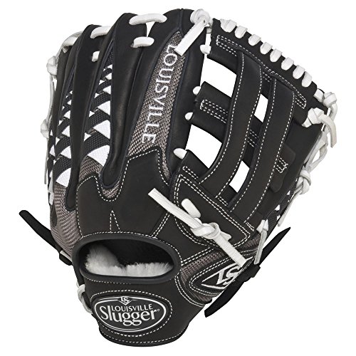 Louisville Slugger HD9 11.75 inch Baseball Glove (White, Right Hand Throw) : The HD9 Series is built with revolutionary hybrid leathermeshkanga weave construction for the lightweight performance and durability demanded by high-level players. Offered in many colors, the HD9 series helps each player stand out on the field.