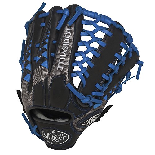 Louisville Slugger HD9 12.75 inch Baseball Glove (Royal, Left Hand Throw) : Louisville Slugger HD9 12.75 inch outfield glove. The HD9 Series is built with revolutionary hybrid leathermeshkanga weave construction for the lightweight performance and durability demanded by high-level players. Offered in many colors, the HD9 series helps each player stand out on the field.