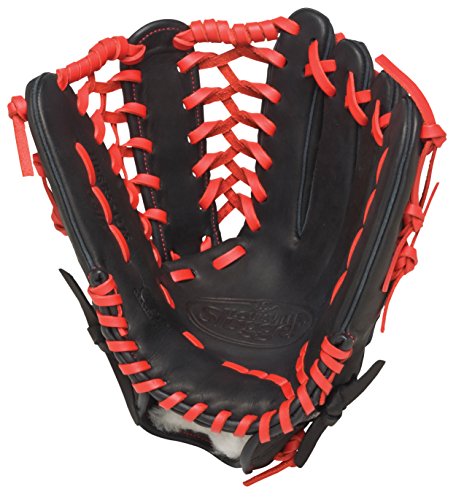 Louisville Slugger HD9 12.75 inch Baseball Glove (Scarlet, Left Hand Throw) : Louisville Slugger HD9 12.75 inch outfield glove. The HD9 Series is built with revolutionary hybrid leathermeshkanga weave construction for the lightweight performance and durability demanded by high-level players. Offered in many colors, the HD9 series helps each player stand out on the field.