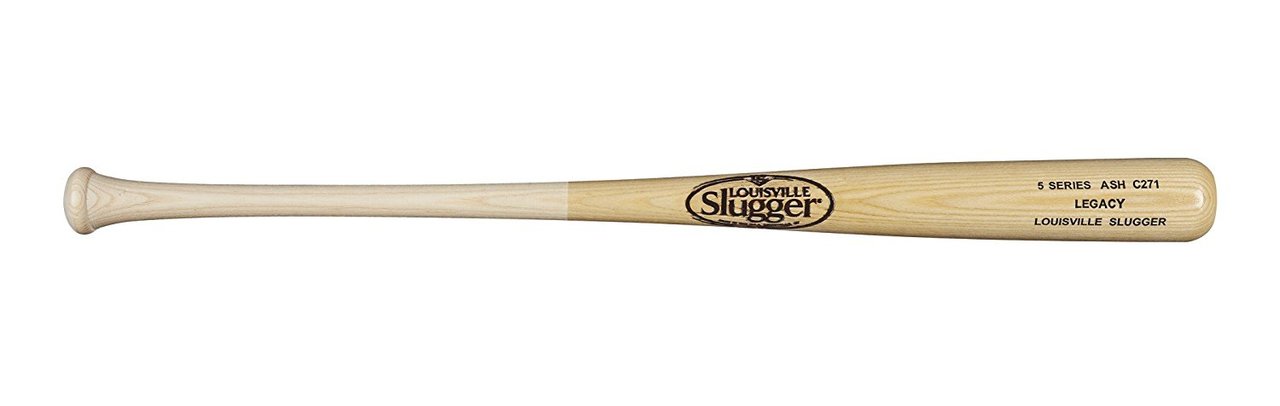 louisville-slugger-legacy-series-5-ash-c271-wood-baseball-bat-34-inch W5A271A16-34 Louisville 887768508616 Wood Series 5 Ash Finish Natural Top Coat Regular Gloss Turning