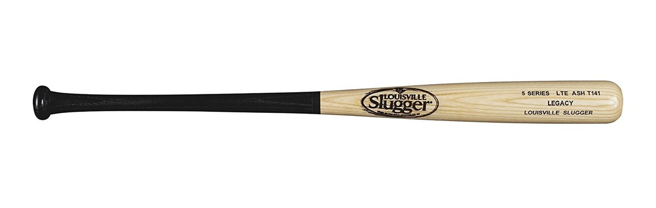 louisville-slugger-legacy-series-5-ash-t141-wood-baseball-bat-31-inch-black-natural W5A141A16-31 Louisville 887768508517 Louisville Slugger Legacy S5 LTE -3 Ash Wood Baseball Bat The