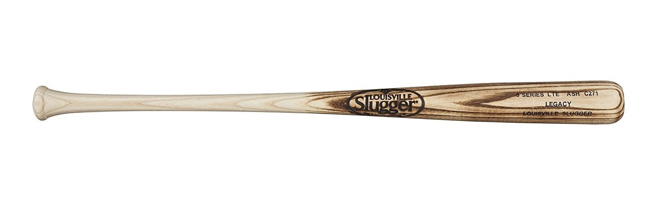 Louisville Slugger Legacy LTE Ash Wood Bat Series is made from flexible, dependable premium ash wood, and is guaranteed to have a -3 drop or lighter. Despite a lightweight feel, the Legacy LTE maintains all the durability of heavier models with the flexibility you expect from an ash bat. - Series 5 LTE Ash (guaranteed -3 oz.) - Split Unfinished and Flame - C271 Turning Model - Most Balanced Swing Weight - Regular Gloss (barrel) - Cupped                                                             