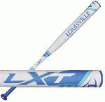 The LXT from Louisville Slugger is 100% composite. Improved Tru3 with dynamic socket connection with advanced feel and increased durability. PBF Barrel Technology for increased sweet spot and maximum power. Balanced swing weight and 78 handle. Fade synthetic grip.