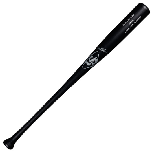 The AJ10 created for MLB outfielder Adam Jones featurings a black matte finish as well as a large long barrel giving it a slight end load. It also has a gradual transition to a standard handle and a knob taper that rolls uninterrupted into the handle. All MLB PRIME bats -- made exclusively with the MLB grade wood a standard met by only 3 of our wood -- now feature EXOARMOR a revolutionary finish that is twice the hardness of a regular batNEW EXOARMOR finish - 2x harder MLB Ash Bone Rubbed Cupped Large Barrel Standard Handle Swing Weight - Slightly End Loaded Turning model AJ10