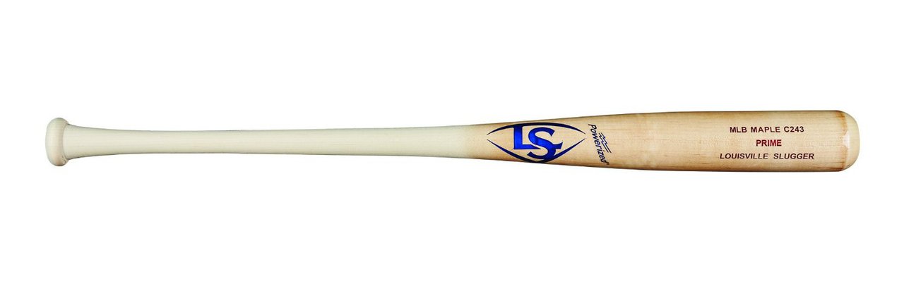 louisville-slugger-mlb-prime-c243-baseball-bats-maple-natural-33-32-oz WPM243A16-33INCH Louisville 887768485092 NEW EXOARMOR finish - 2x harder MLB Maple MLB Ink Dot