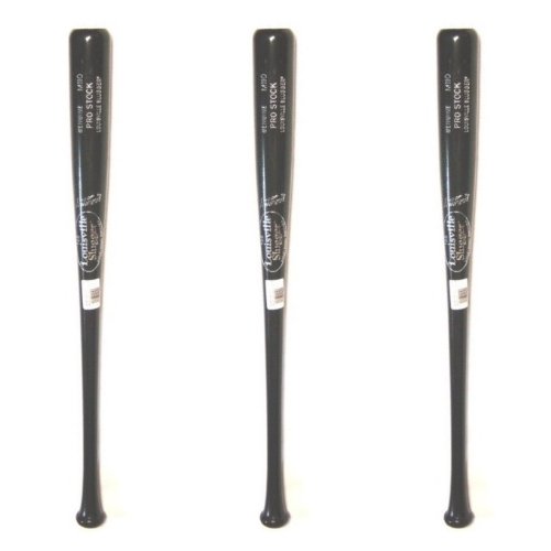 louisville-slugger-mlbm110b-wood-baseball-bat-3-pack-32-inch MLBM110B-3PACK-32-inch Louisville  Louisville Slugger Wood Ash Pro Stock Baseball Bat. -2 to -3