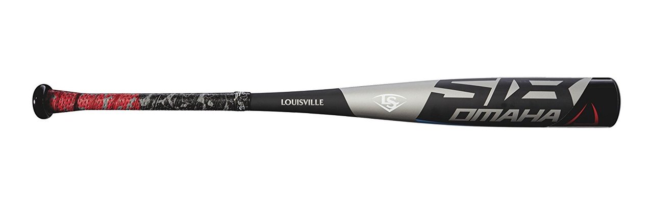 Louisville Slugger's Omaha 518 (-10) 2 34 Senior League bat continues to be the bat of choice at the highest levels of the game, with unmatched consistency year in and year out. This bat is made in a durable 1-piece construction, with a ST 7u1+ alloy design and enhanced 6-Star premium performance end cap to create a massive sweet spot and stiffer feel while maintaining a mid-balanced swing weight. The Omaha 518 will keep you bringing it at-bat after at-bat, game after game. 1-piece ST 7u1+ alloy construction for a huge sweet spot and stiffer feel   Longer barrel for maximum plate coverage   New 6-star end cap design   Custom lizard skin premium performance grip            