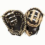 The Louisville Slugger Omaha Flare series baseball glove combines Louisville Slugger\x iconic Flare design and professional patterns with game-ready performance leather.