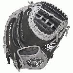 Lousville Slugger Omaha Flare combines iconic flare design and professional patterns with game ready performance leather.  Quick ball transfer and quick inning. 33.5 Circumference. Open Back. 2 Piece Web.