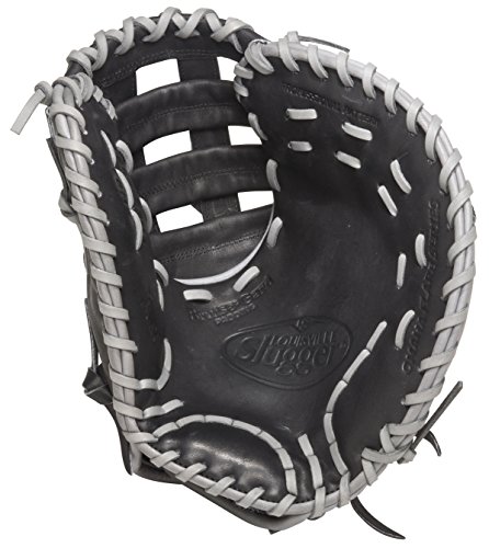 Louisville Slugger Omaha Flare First Base Mitt 13 inch (Left Handed Throw) : Louisville Slugger First Base Mitt. The Omaha Flare Series combines Louisville Slugger's iconic Flare design and professional patterns with game-ready performance leather. The flare technology gives you up to 15% wider fielding surface vs. a traditional pattern. Giving you a quick break-in, quick ball-transfer and quick inning.