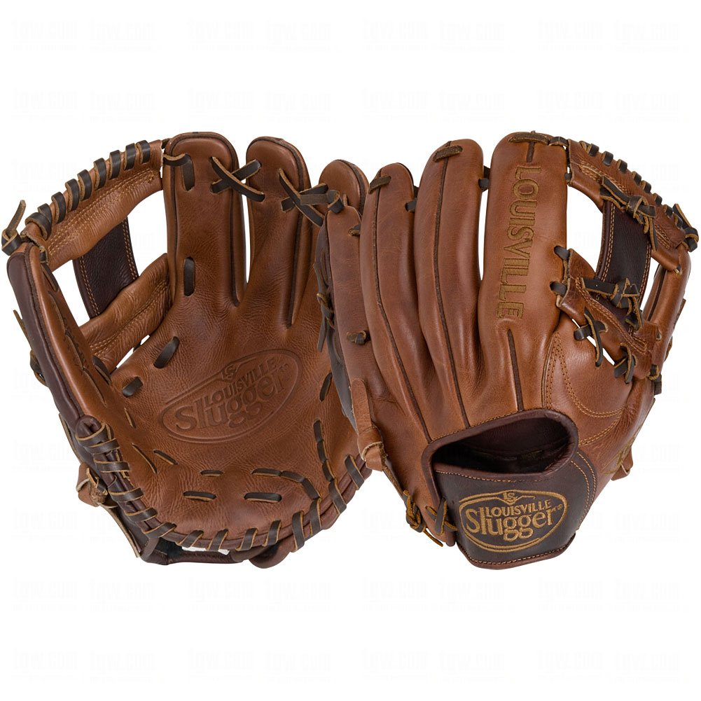 Louisville Slugger Omaha Pro 11.25 inch Baseball Glove (Right Handed Throw) : Louisville Slugger Pro Flare Fielding Gloves are preferred by top professional and college players. They are designed with the speed of the game in mind. Louisville Slugger Pro Flare gloves are designed to keep pace with the evolution of Baseball. The unique Flare design allows for quick-transfer of ball from glove to hand. Better technology, better materials and better design. There is a larger catching surface area made possible by the extra wide lacing and curved finger tips. The gloves are made from professional-grade, oil-infused leather for maximum feel and performance right off the shelf. The Louisville Slugger Pro Flare has unmatched durability and quick break-in.