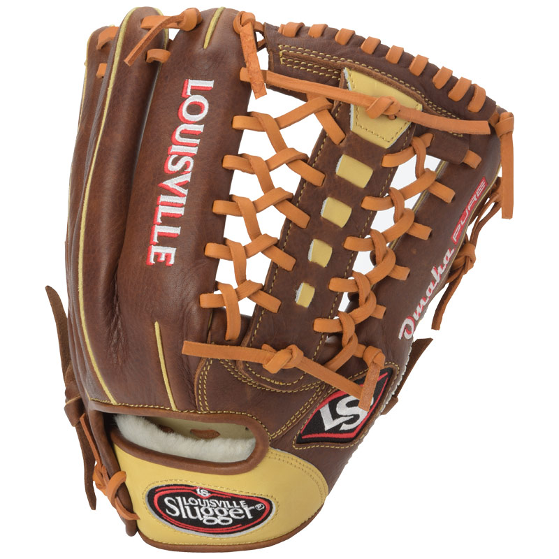 The Omaha Pure series brings premium performance and feel to these baseball gloves with ShutOut leather and professional patterns. The all-new series features the innovative ClipEdge Design for additional stabilization of the thumb and pinky while offering a unique look. Features Premium grade ShutOut leather shell Unique Clip-Edge design for reinforced thumb and pinky Hand stretched leather enhancements Full grain leather palm lining with premium lacing 11.75 Infield Pitcher Pattern Open Back Mod Trap Web One Year Manufacturer s Warranty