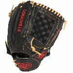 The Omaha Series 5 delivers standout performance in an all new line of Louisville Slugger Baseball Gloves. The series is built with premium Cambio leather in a full range of professional patterns, perfect for players moving up into the higher levels of baseball. Omaha Series 5 12 Ball Glove Features Premium Grade Cambio leather shell. Unique Edge-Lace design for additional stability. Full grain leather palm lining. Premium lacing. 12 OutfieldInfieldPitcher pattern. Open Back. Checkmate Web. One Year Manufacturer's Warranty.