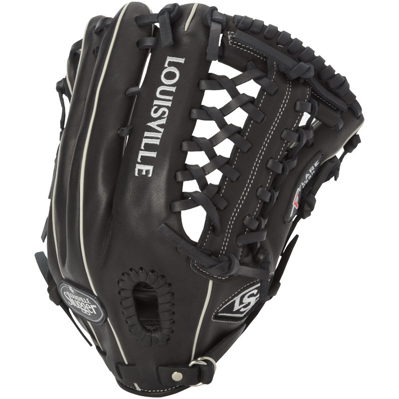 louisville-slugger-pro-flare-13-inch-baseball-glove-fgpf14-bk1301-right-hand-throw FGPF14-BK1301-RightHandThrow Louisville 044277133047 Designed with the speed of the game in mind.  We build