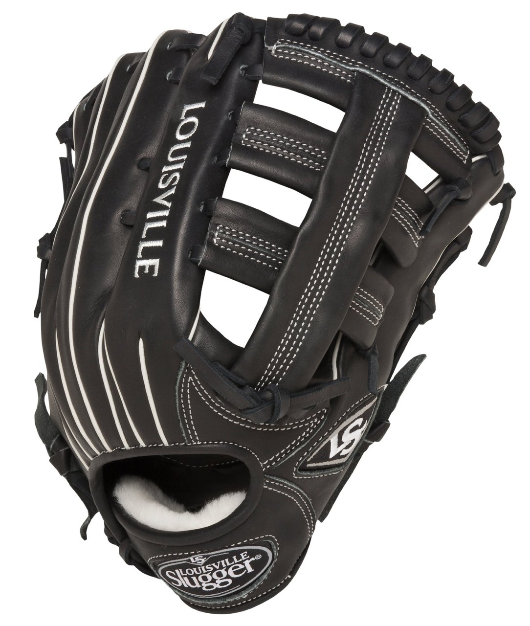 louisville-slugger-pro-flare-black-12-75-in-baseball-glove-left-handed-throw FGPF14-BK127-Left Handed Throw Louisville 044277006594 Louisville Slugger Pro Flare Black 12.75 in Baseball Glove Left Handed