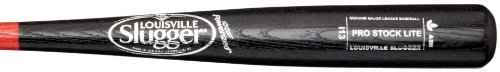 Louisville Slugger Pro Lite are guaranteed -3 oz or lighter. Number 1 Grade Ash. Wine Handle - Black Barrel. I13 Turning Model. Cupped End. Ash is Strong timber lighter weight and pound for pound, ash is the strongest timber available. Ash has flexibility that isn’t found in other timbers, including maple. It tends to flex rather than break. This gives you a larger, more flexible sweet spot in terms of breakage. Due to ash being a lighter gross weight, we can produce a wider range of larger barrel models. The Louisville Slugger Pro Stock Lite Wood Bat Series is made from flexible, dependable premium ash wood, and is guaranteed to have a -3 drop or lighter (This model is guaranteed -5). Despite a lightweight feel, the Pro Stock Lite maintains all the durability of heavier models with the flexibility you expect from an ash bat. For over 130 years, Louisville Slugger has led the field in diamond sports innovation. Nowhere is our combination of time-tested wisdom and forward-thinking ideas more evident than in our baseball and softball bats. We built our name on our bats, and since 1884, those bats have time and again proven to be the best in the field.