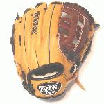 Louisville Slugger TPX Pro Series 11.75 Inch Baseball Glove. Maruhashi Japanese tanned Leather for superior feel and durability. Oil treated for quicker break in and softer feel. Same position specific glove patterns as worn by Louisville Suggers stable of Major Leaguers. Dye Through lacing for increased durability. nearly 20% of all major League pitchers use TPX Gloves. Since 1884 when John A Hillerich hand turned a white ash bat for Pete The Gladiator Browning, the finest hitter of his day, the name Louisville Slugger has been synonymous with the games greatest hitters. Their focus remains much the same today as when the company began. Devoted to making performance equipment that meets the standards of the games best players as well as those who simply love to play the game.