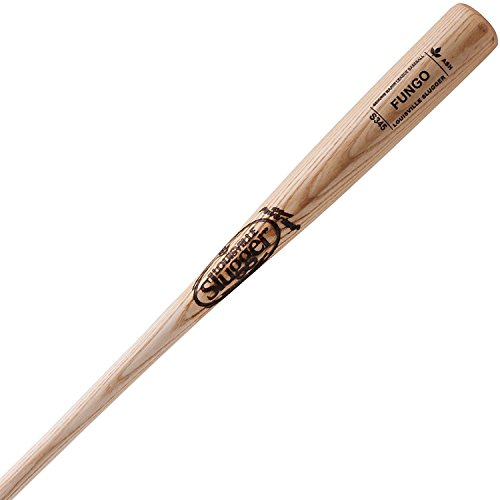 Louisville Slugger S345 Fungo Bat Natural 36 inch Wood Fungo Bat : Louisville Slugger Wood Fungo Bat. Natural finish, Ash wood, S345 Turning model. 36 inches. Deep cup.