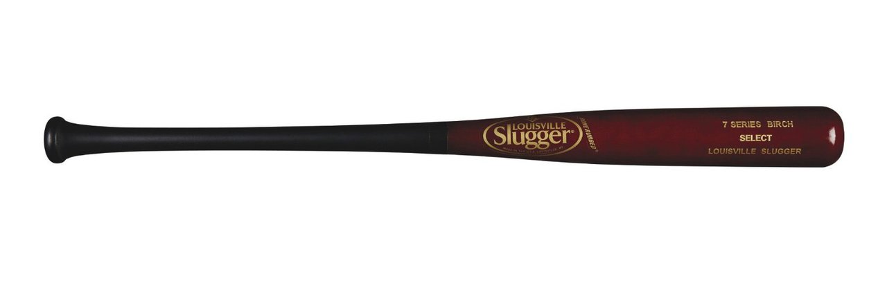 Select bats are made from Series 7 Select wood cut from the top 15 of wood harvested by Louisville Slugger that passes our quality standard test. This bat with a Hornsby high-gloss barrel and black matte handle can come in a variety of professional turning models. Series 7 Select Birch Bone Rubbed Cupped Turning model Various models