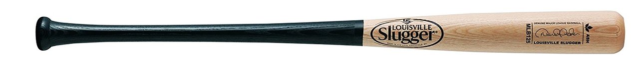 louisville-slugger-wb125bb-nb-125-natural-black-baseball-bat-33-inch WB125BB-NB33 Louisville 044277054830 Performance Grade Ash Black Handle/Natural Barrel Louisville Sluggers adult wood bats