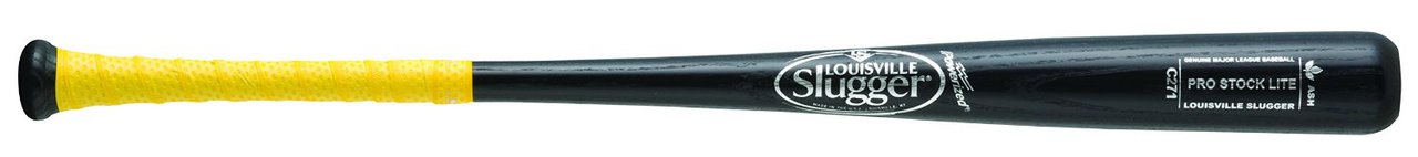 louisville-slugger-wbpl271-bkl-pro-lite-c271-black-lizard-skins-wrap-baseball WBPL271-BKL-32 inch Louisville 044277054571 The Louisville Slugger Pro Stock Lite Wood Bat Series is made