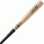 Louisville Slugger MLB Prime Maple 9H Rated Hardness wood baseball bat. The Highest Rating Available with Black Handle / Natural Barrel Finish.
