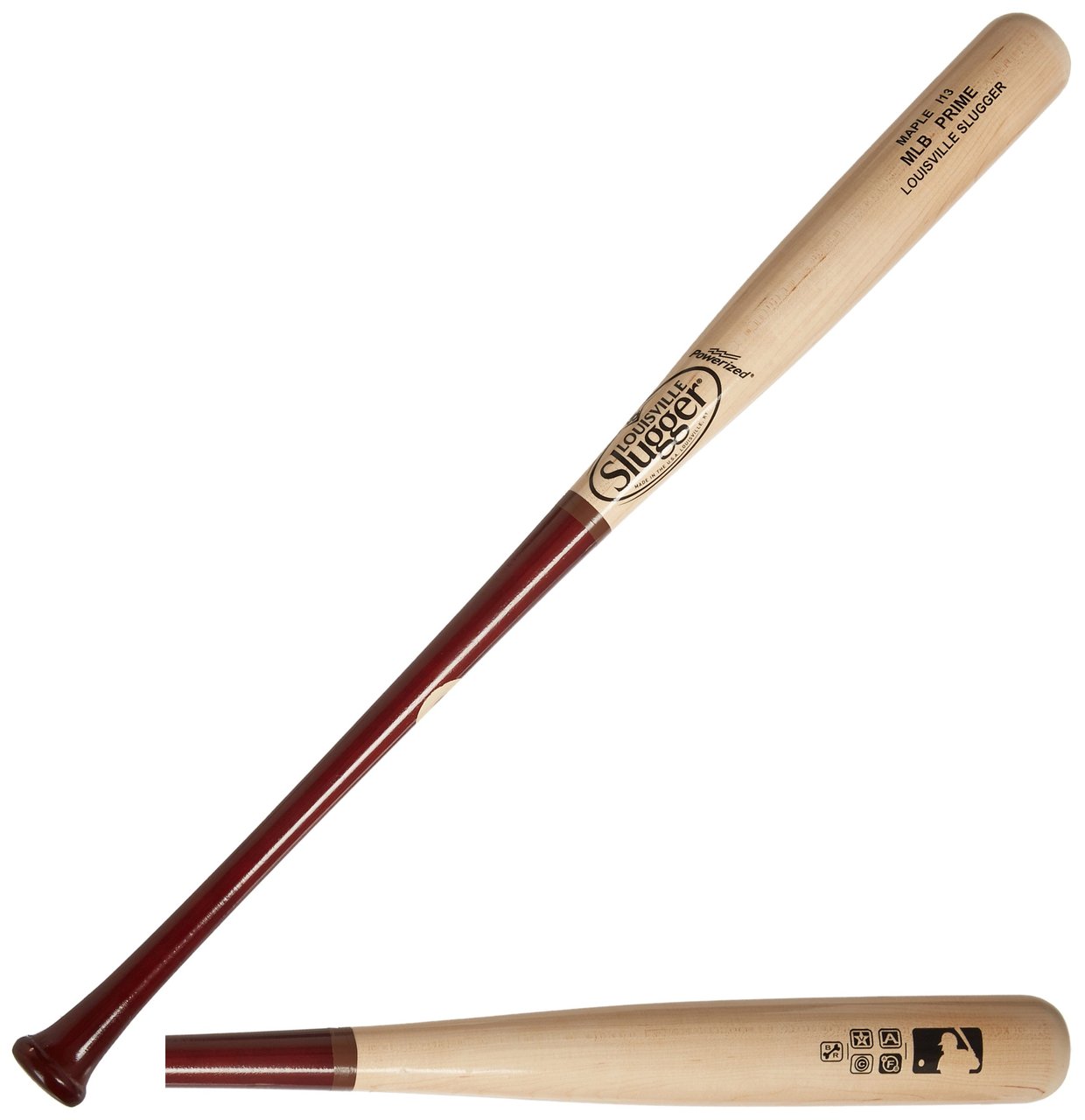 louisville-slugger-wbvmi13-nh-mlb-prime-maple-wood-baseball-bat-32-inch-1 WBVMI13-NH32 Louisville 044277053956 Louisville Slugger wood baseball bat MLB prime maple i13 turning model