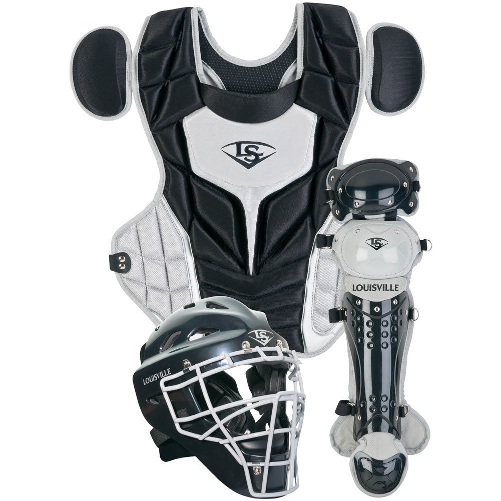 louisville-slugger-womens-intermediate-series-5-fastpitch-catchers-set-black PGFPIS6-BG Louisville 044277135300           