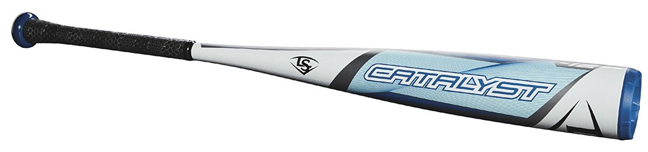 The 2018 Catalyst (-12) 2 34 Senior League bat from Louisville Slugger is made with an ultra-light C1C one-piece composite construction for quicker bat speed and maximum control. The Catalyst is a great option for younger players or players who are looking to maximize their swing speed at the dish.