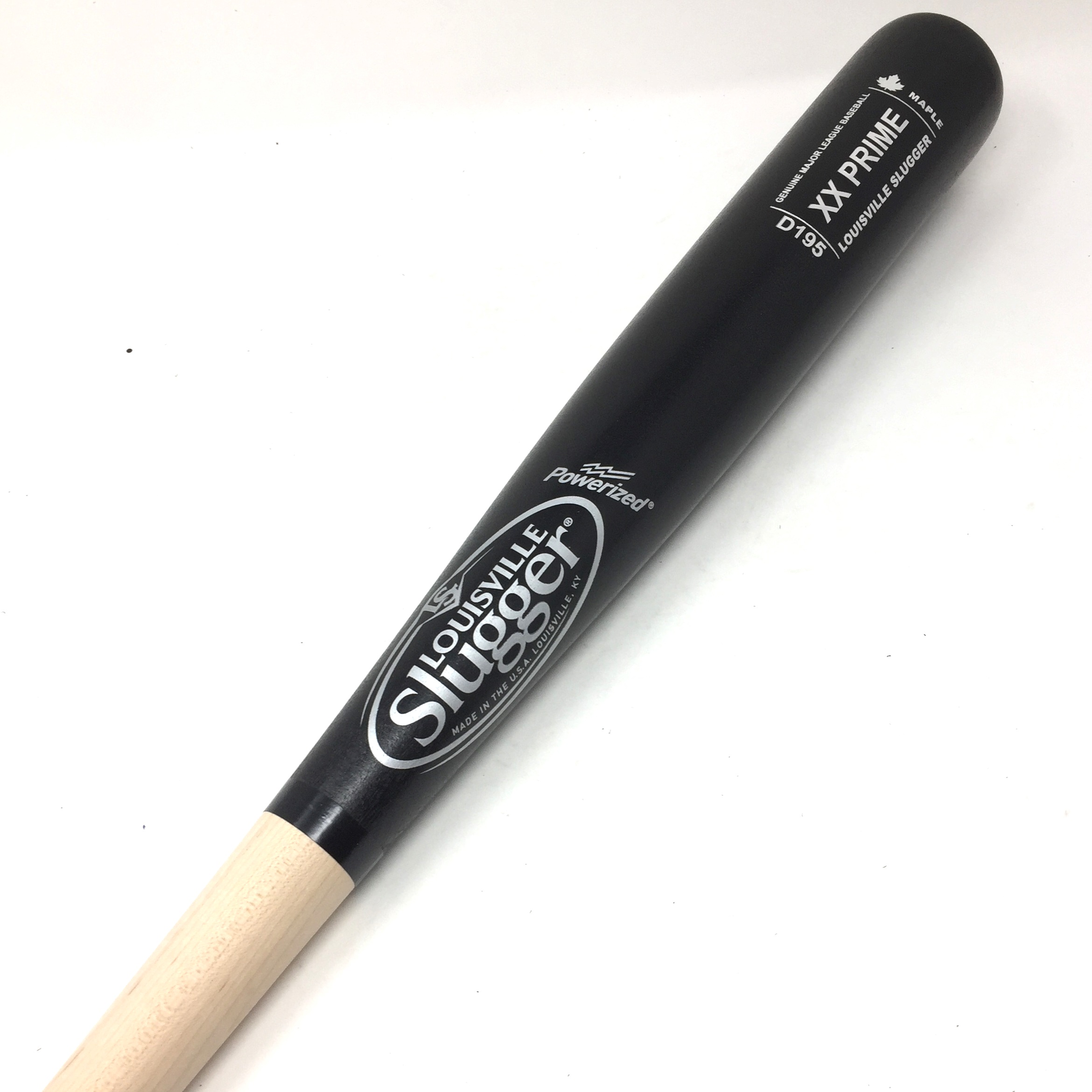 Louisville Slugger XX Prime Maple Pro D195 33.5 Inch Cupp Wood Baseball Bat