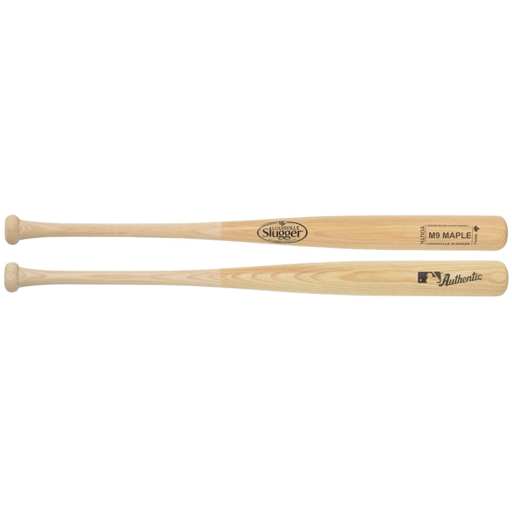 louisville-slugger-youth-m9-maple-baseball-bat-natural-2928-oz WBM9YBB-NA-29inch Louisville B015S2REDA Louisville Slugger comes out swinging with the M9 Youth Maple using