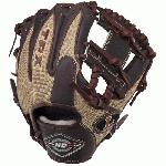 Louisville Slugger 11.25 HD9 Hybrid Defense Kastanie/Gold Baseball Glove