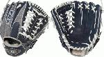 Louisville XH1150NG 11 12 Inch Baseball Glove (Right Handed Throw) : Louisville Slugger 11.5 HD9 Hybrid Defense NavyGray Baseball Glove. Professional grade, oil-treated steerhide leather. Full leather linings. Zero-gravity performance mesh back provides quicker break-in and ultra lightweight feel.