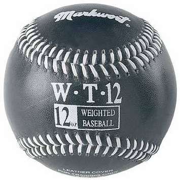 markwort-weighted-9-leather-covered-training-baseball-12-oz WT-MARKWORT-12 OZ  New Markwort Weighted 9 Leather Covered Training Baseball 12 OZ  Build