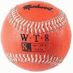 Markwort Weighted 9 Leather Covered Training Baseball (8 OZ) : Build your arm strength with Markwort training weighted baseballs. As you train gradually increase the weight of the ball as you build strength in your throwing arm. Color coded cover indicates the ball weight. Weighted baseballs are 9 inch circumference with varying weights. Leather cover, white stitching. Weighted core. Size of regulation baseballs are 9 and 5 oz.