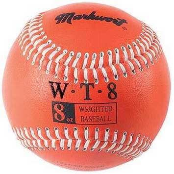 markwort-weighted-9-leather-covered-training-baseball-8-oz WT-MARKWORT-8 OZ  New Markwort Weighted 9 Leather Covered Training Baseball 8 OZ  Build