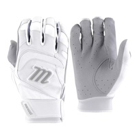 marucci 2021 signature batting glove white white adult medium