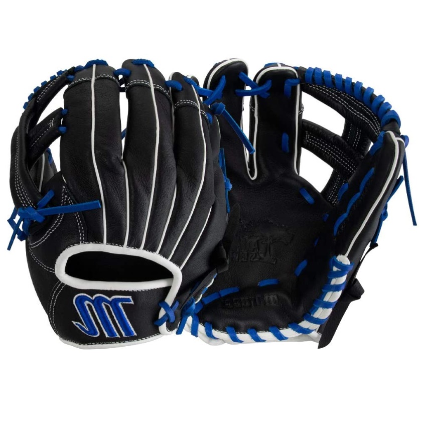 Full leather shell provides strength while padded palm lining reduces weight Reinforced finger tops protect against fielding abrasion and increase structural longevity Narrow-fit hand opening and scaled-down pro patterns for an ideal fit Pro-grade rawhide laces add strength Designed for lightweight feel and increased fielding control