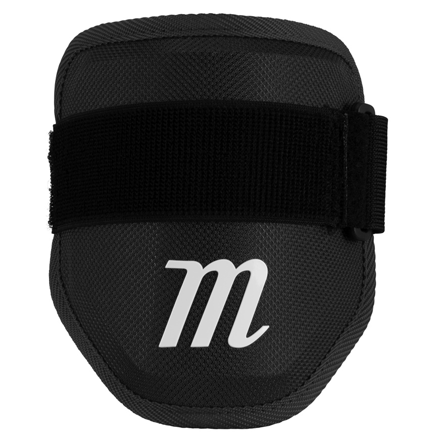 marucci-adult-elbow-guard-black-2021 MPELBGRD3-BK-A Marucci 840058750683  Protective PE shell for full coverage protection Semi-moldable design for