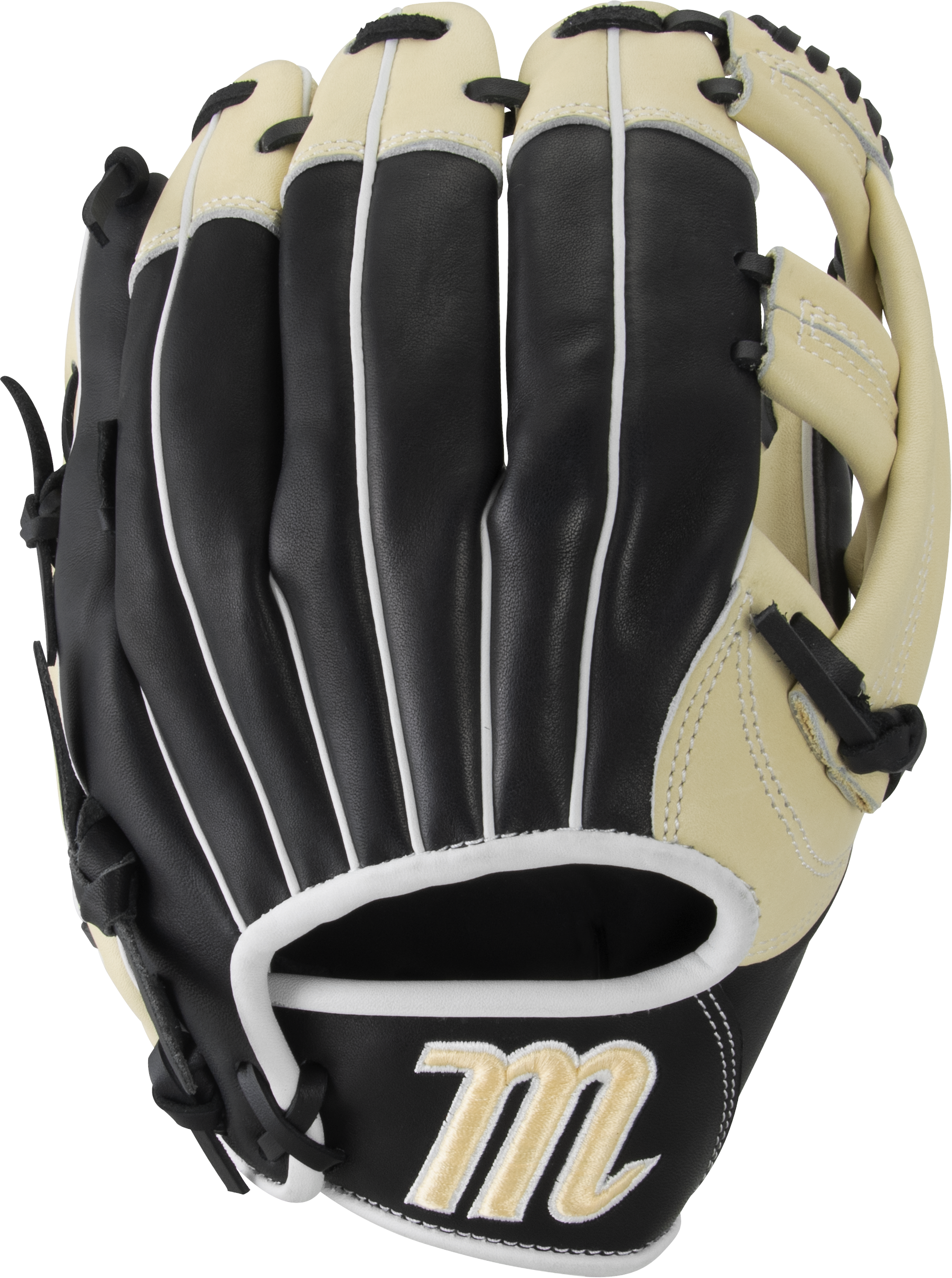 marucci-ascension-as1150y-baseball-glove-11-50-single-post-web-right-hand-throw MFGAS115Y-BKCM-RightHandThrow Marucci 849817099568 Tight-grain steerhide shell leather and palm lining increases durability while reducing